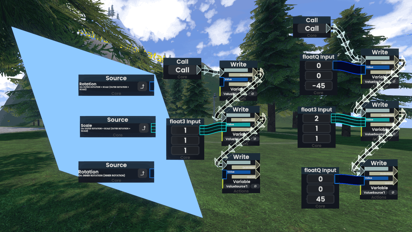 A visual demonstration of the above steps